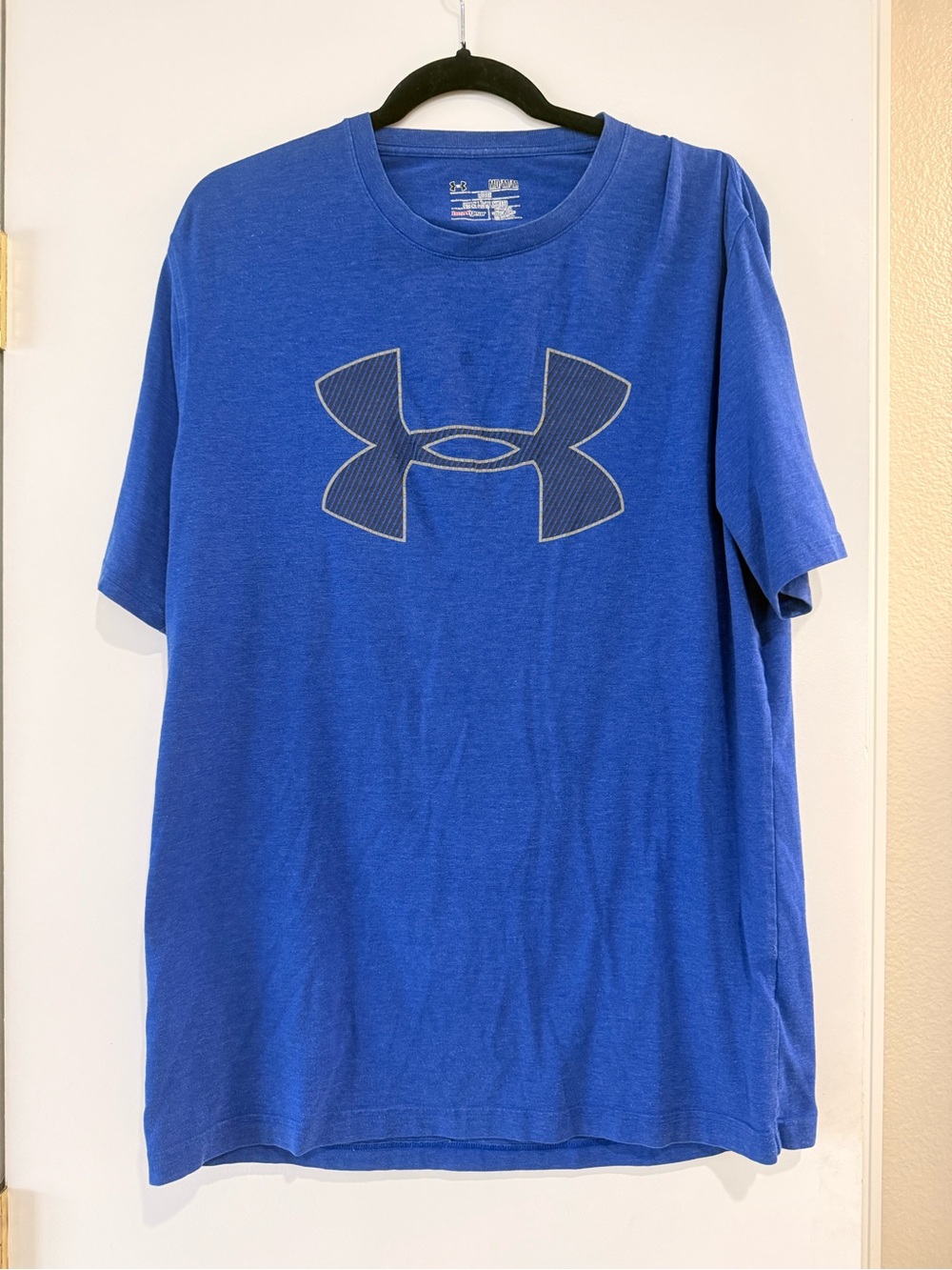 Under Armour Royal Blue Graphic Logo Short Sleeve Tee